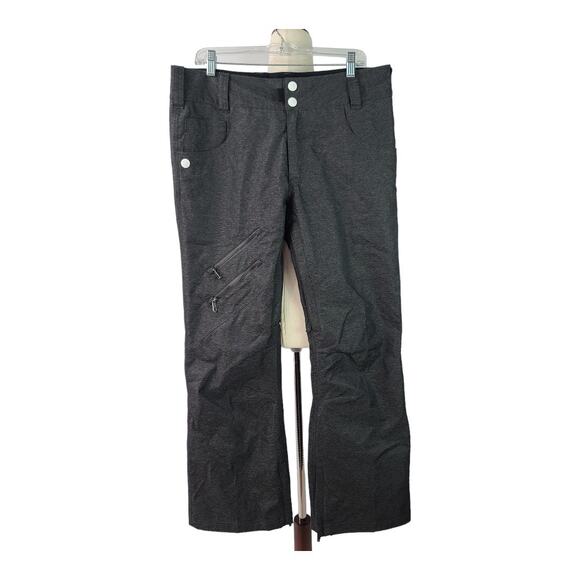 SIMS Black Snowboard Ski Winter Pants Women's Large NWOT - Picture 1 of 5